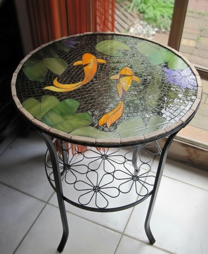 Decoración de mosaico